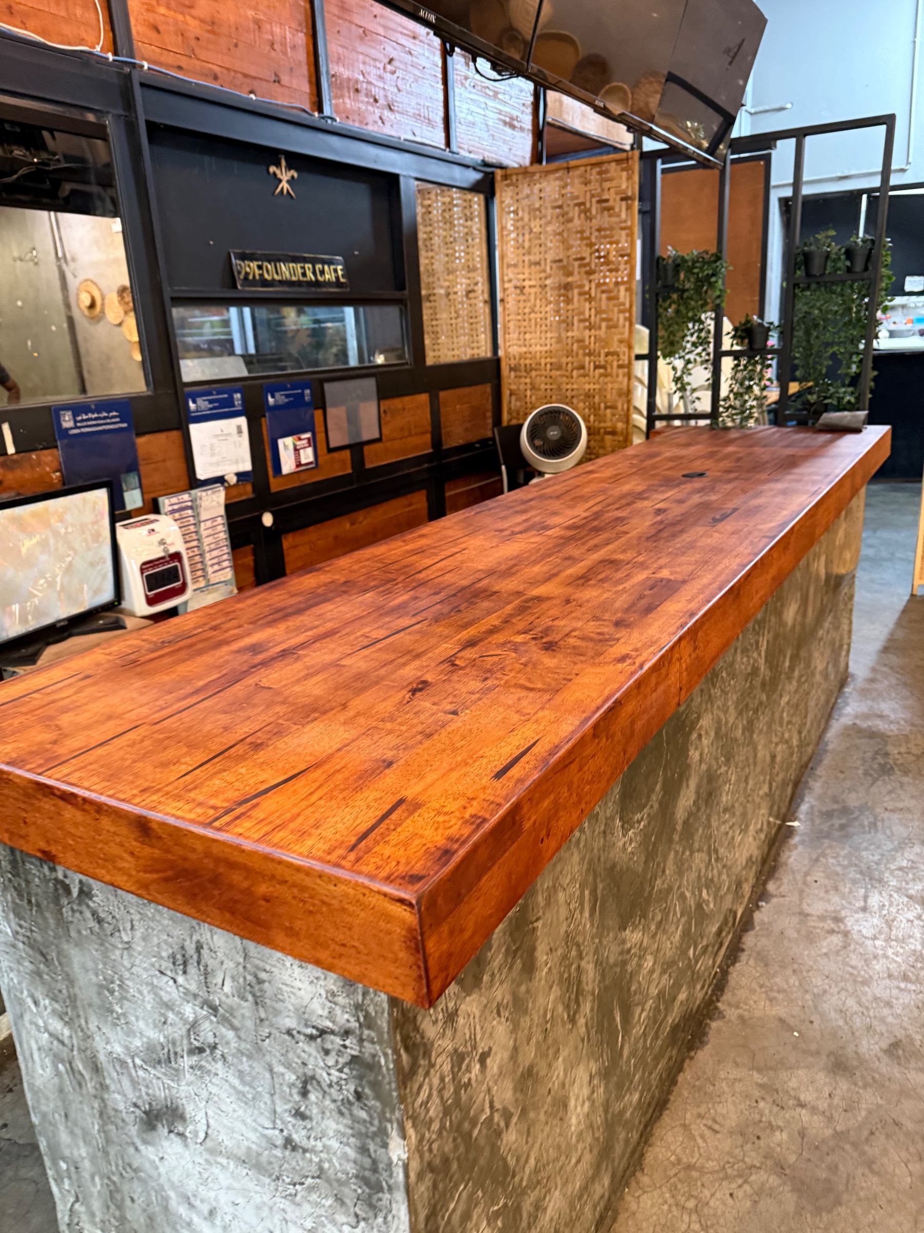 Founder 99 – Rubberwood Countertops (2 Outlets), Commercial / office, Puncak Alam completed project, photo 4