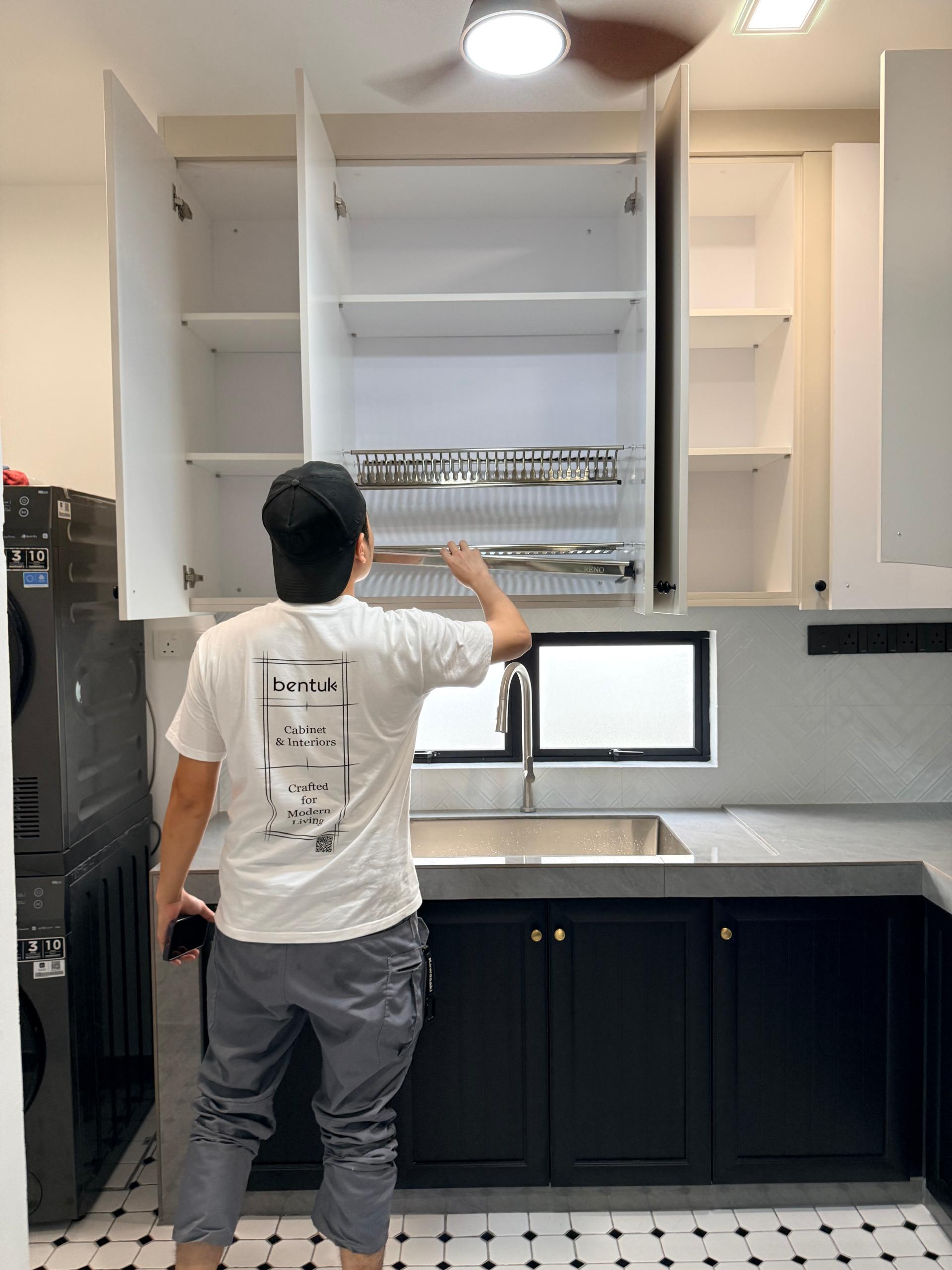 Lautan Samudera - Modern Kitchen Cabinet, Kitchen Cabinetry, Puncak Alam completed project, photo 7