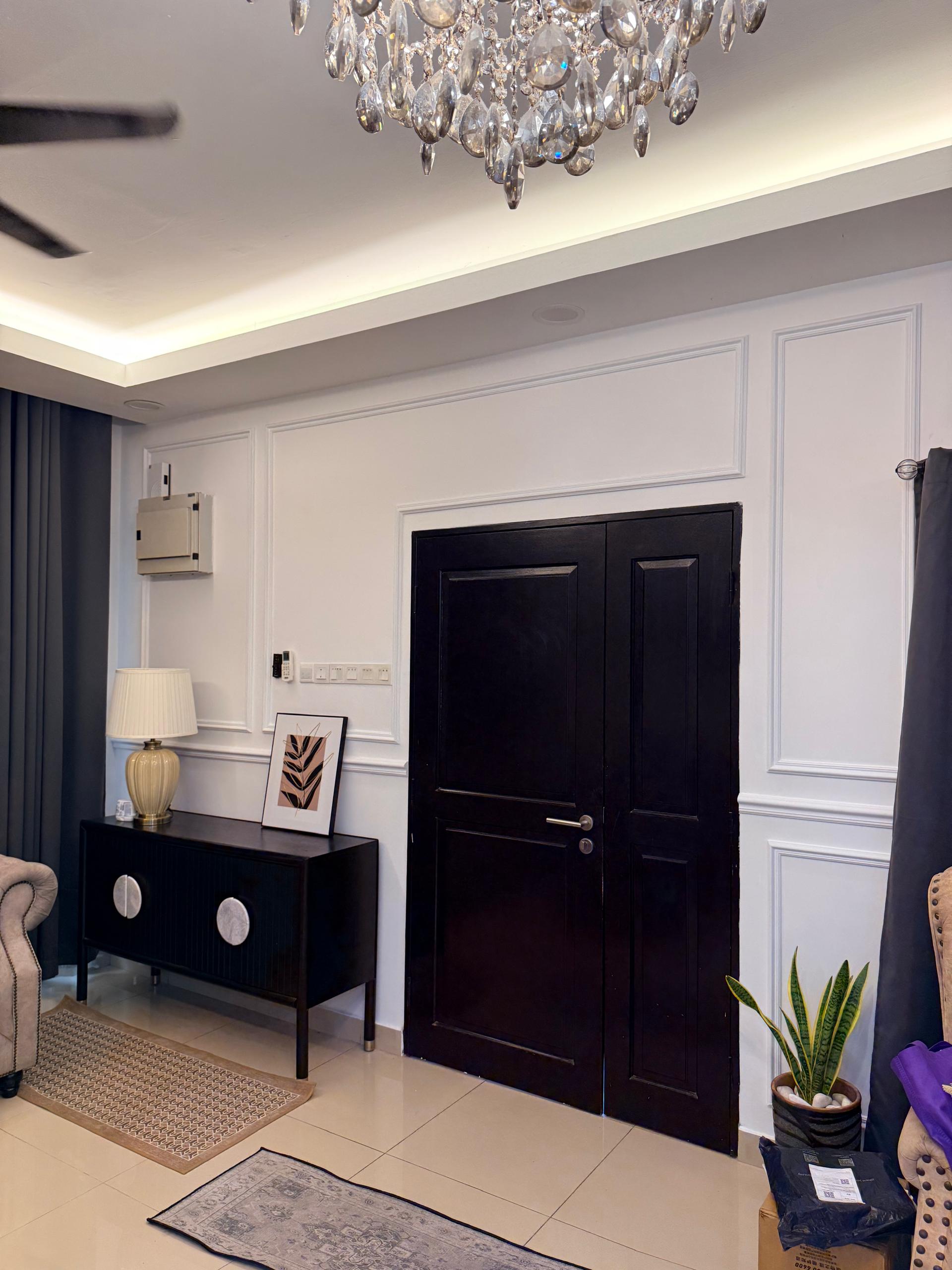 Cendana - Modern Living & Dining Feature Wall, Wall Decoration, Puncak Alam completed project, photo 4