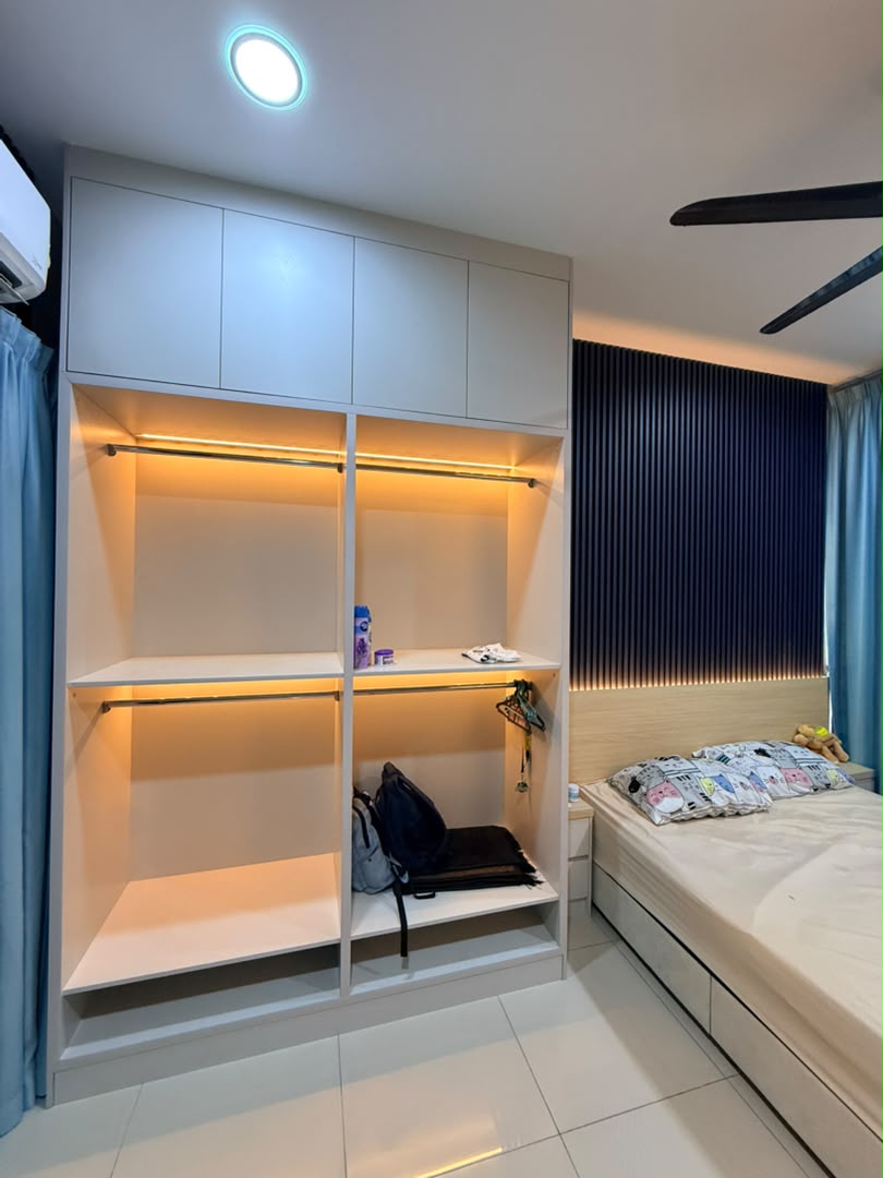 Cendana - Bedroom Cabinetry in Puncak Alam, Whole-Home Cabinetry completed project, photo 5