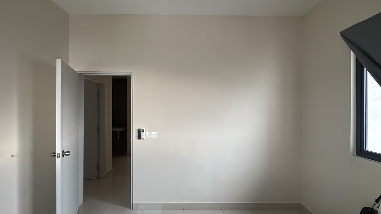 Built-In Wardrobes in Setia Alam before cabinetry installation, photo 1