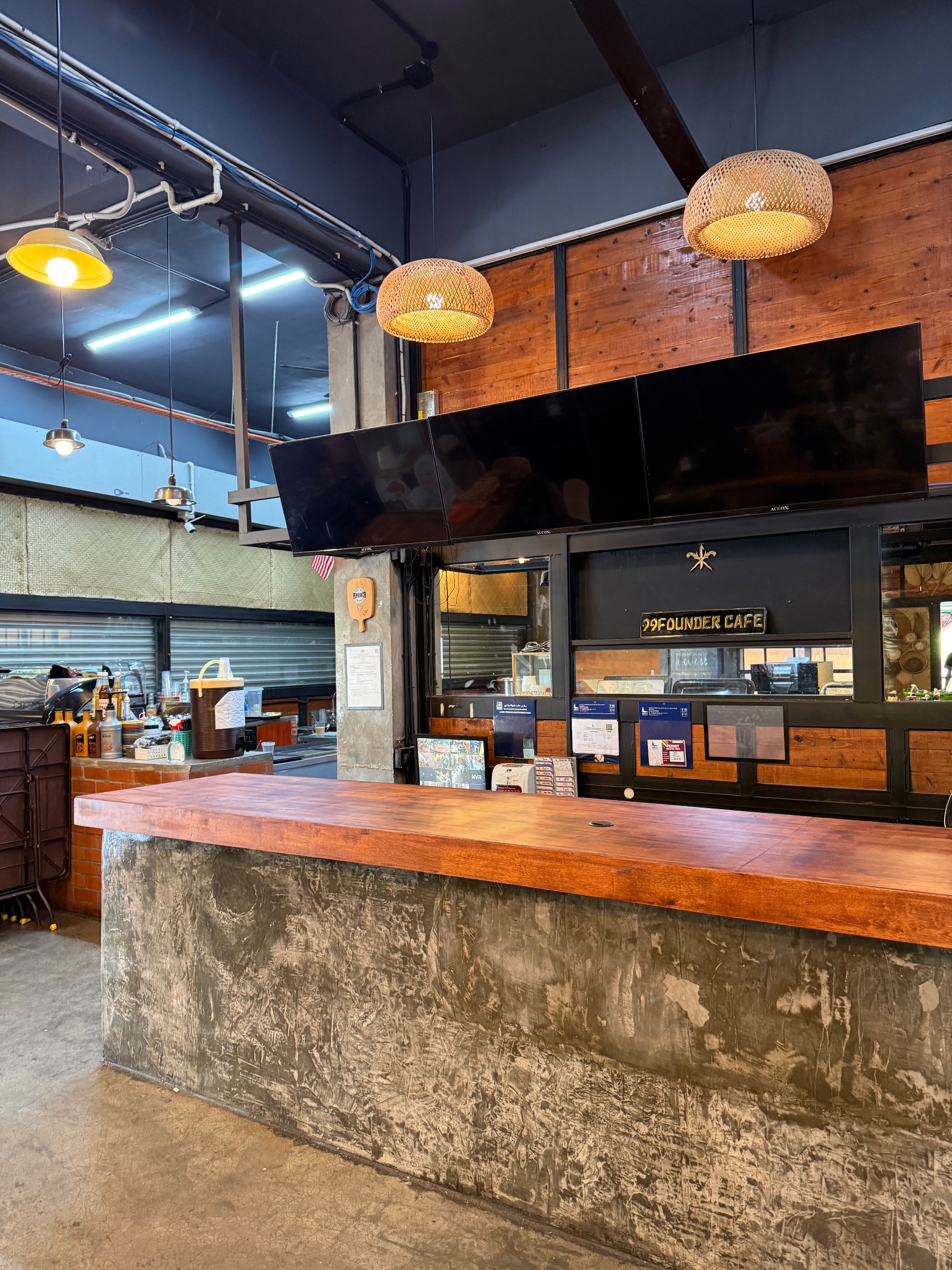 Founder 99 – Rubberwood Countertops (2 Outlets), Commercial / office, Puncak Alam completed project, photo 5