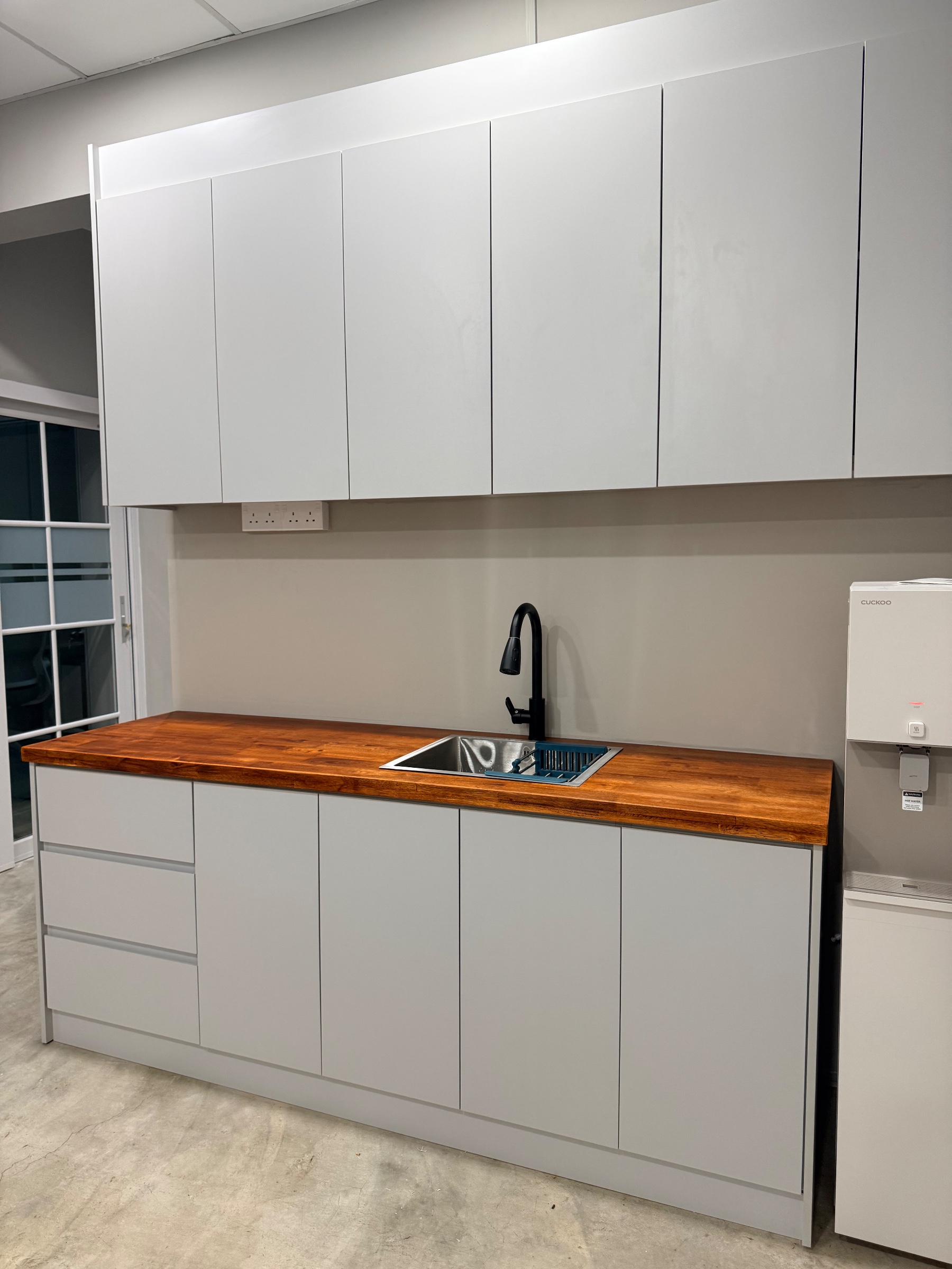 Hillpark - Modern Office Pantry Cabinet, Commercial / office, Puncak Alam completed project, photo 1